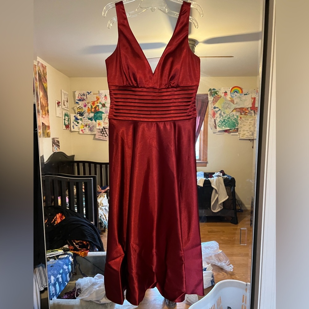 Maroon Cocktail dress